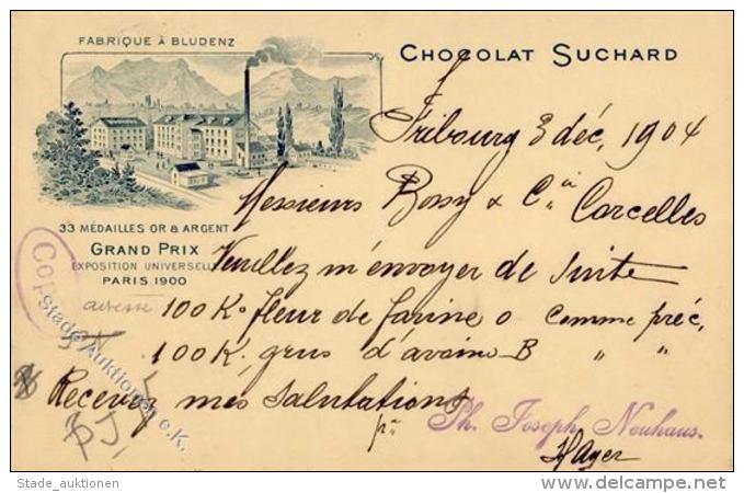 Suchard Schokolade Bludenz (6700) &Ouml;sterreich 1904 I-II - Werbepostkarten