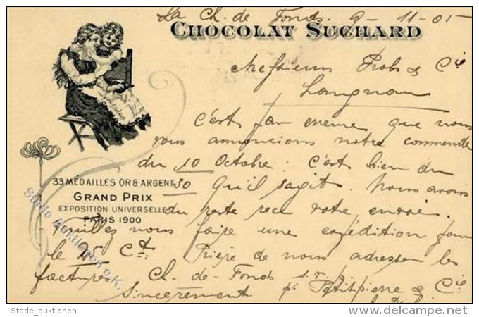 Suchard Schokolade 1905 I-II (fleckig) - Werbepostkarten