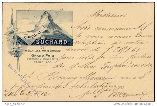 Suchard Schokolade 1902 I-II (fleckig) - Werbepostkarten