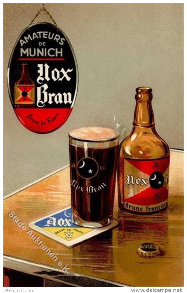 Bier Nox Brau Amateurs De Munich K&uuml;nstlerkarte I- Bi&egrave;re - Werbepostkarten