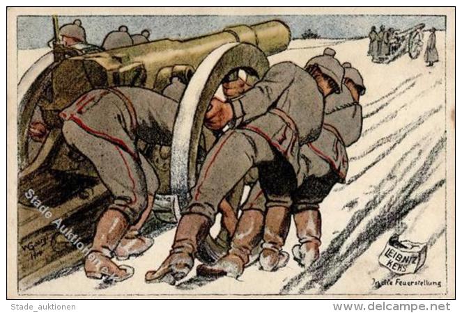 Werbung Bahlsen Keks WK I Soldaten Kanone Sign. Georgi Werbe AK 1915 I-II Publicite - Werbepostkarten