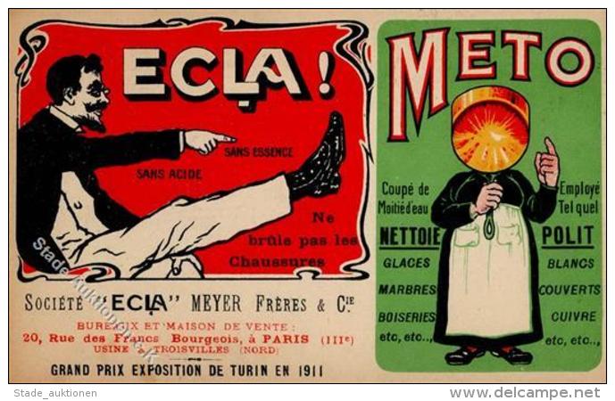 FRANKREICH - Jugendstil-Werbekarte I-II Art Nouveau - Werbepostkarten