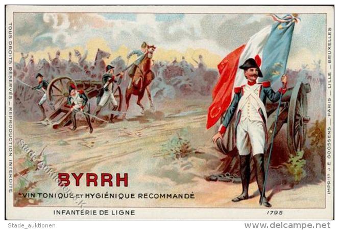 Collection BYRRH Infanterie De Ligne Werbe AK I- - Andere & Zonder Classificatie