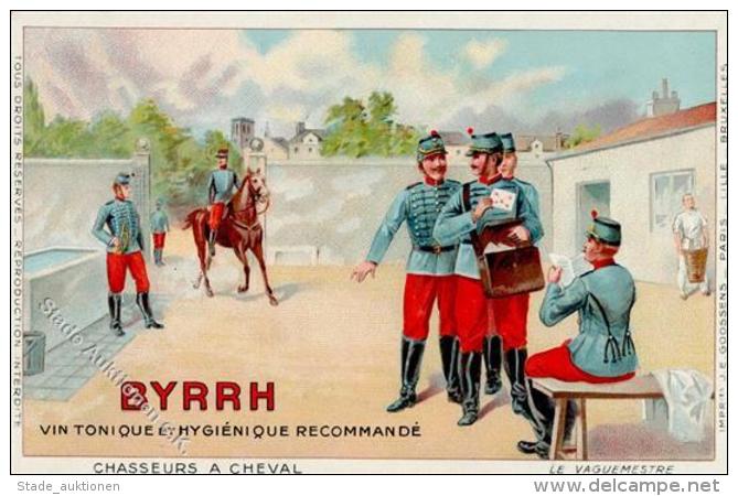 Collection BYRRH Chasseurs A Cheval WK I  Werbe AK I-II - Other & Unclassified