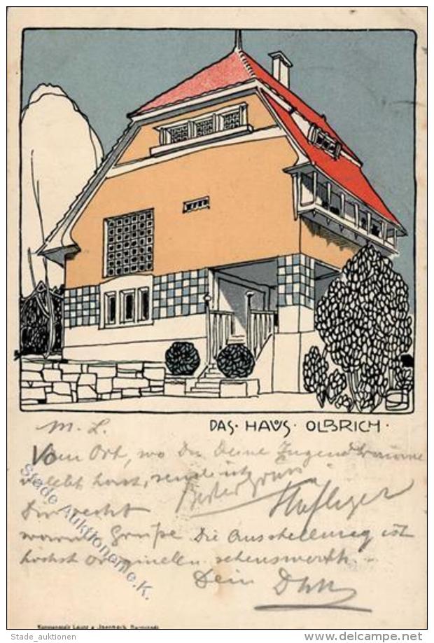 Kunstgeschichte DARMSTADT - AUSSTELLUNG 1901 - Haus Olbrich I-II - Sonstige & Ohne Zuordnung
