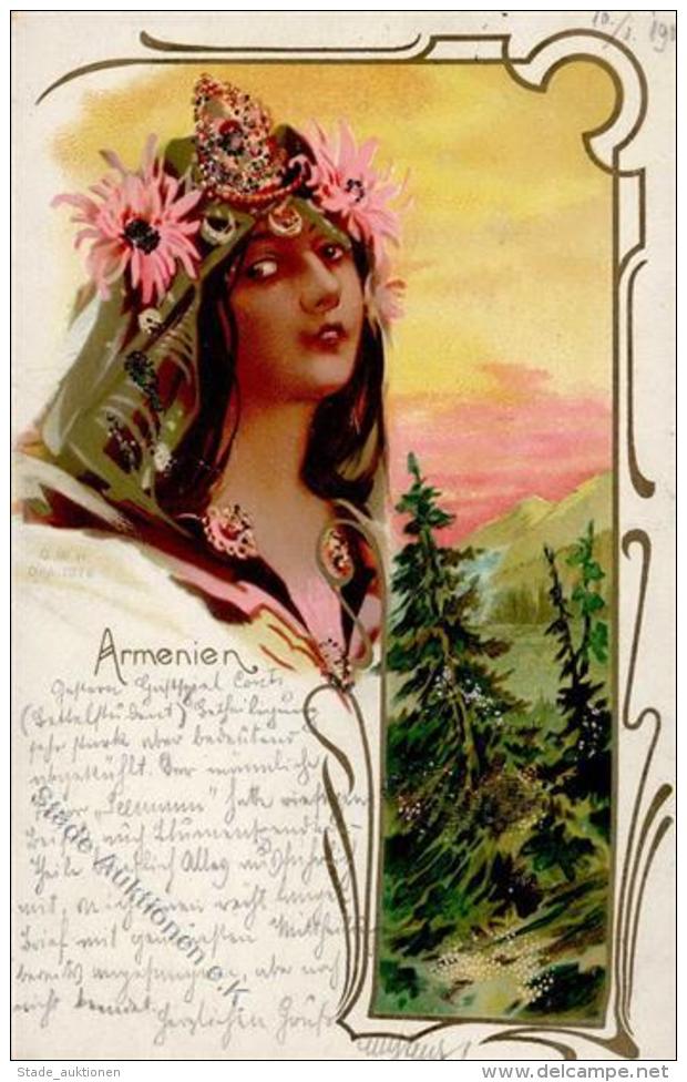 Jugendstil - L&auml;nder-Ak ARMENIEN (1076) I-II Art Nouveau - Sonstige & Ohne Zuordnung