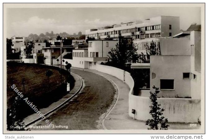 Weissenhofsiedlung Stuttgart (7000) Foto AK I-II - Otros & Sin Clasificación