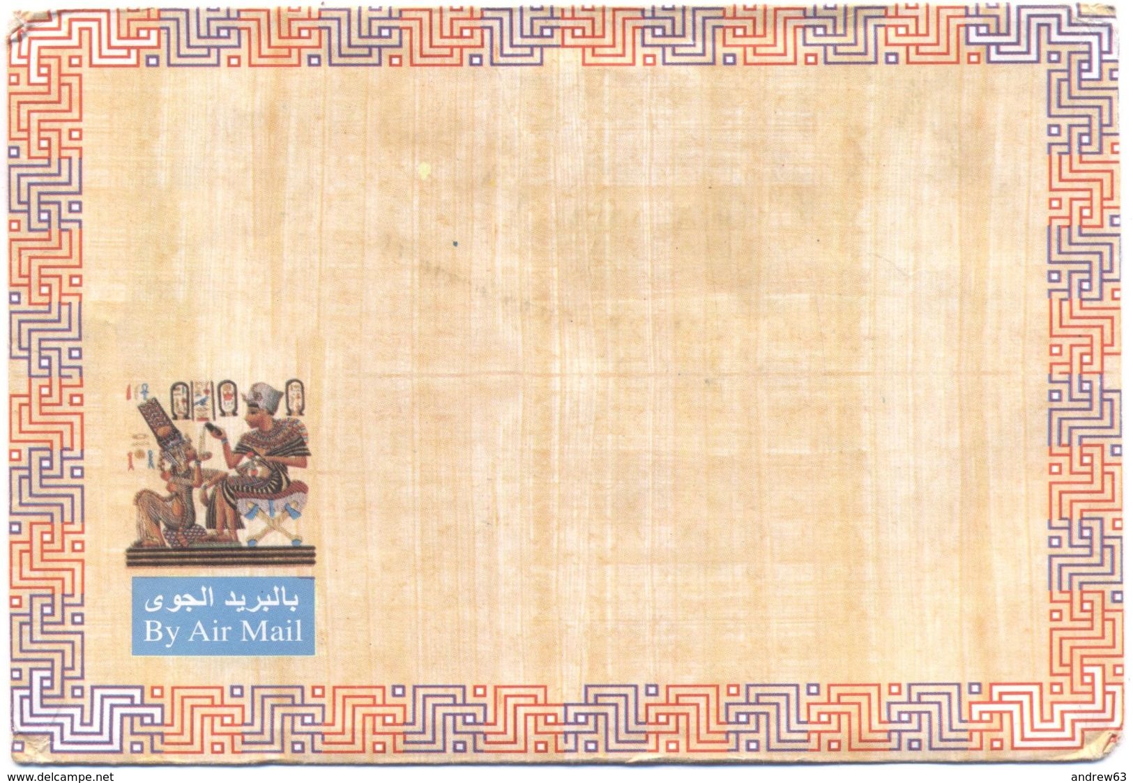 EGITTO - EGYPTE - Egypt - Busta Illustrata Per Posta Aerea - Illustrated Cover By Air Mail - Not Used - Poste Aérienne