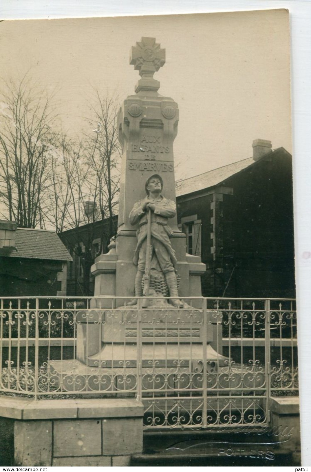 86 - Smarves : Cp-photo - Monument Aux Morts - Smarves