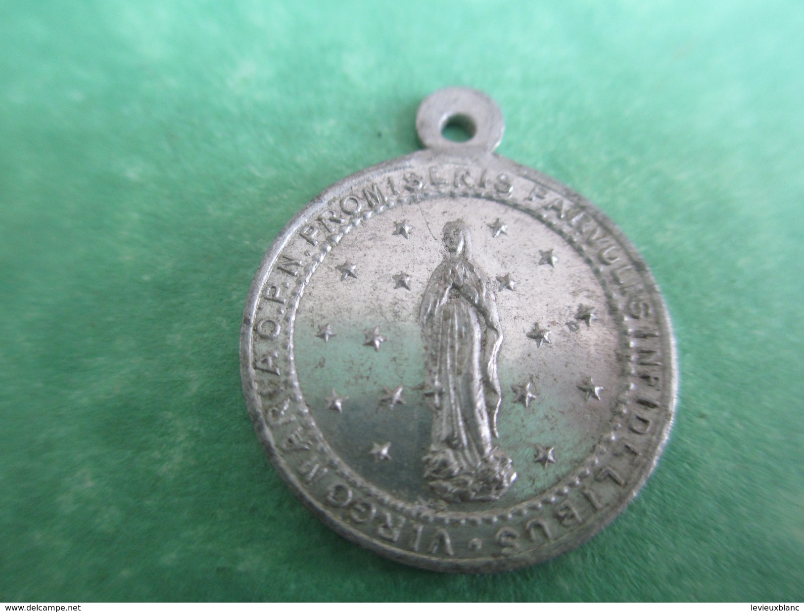 Petite Médaille Religieuse/ Sancta Infantia/Vierge Marie ,/Début XXéme         CAN390 - Religion & Esotericism