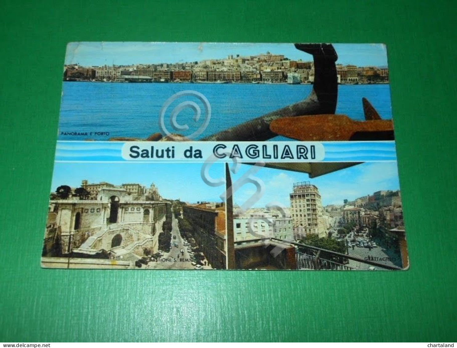 Cartolina Saluti Da Cagliari - Vedute Diverse 1962 - Cagliari