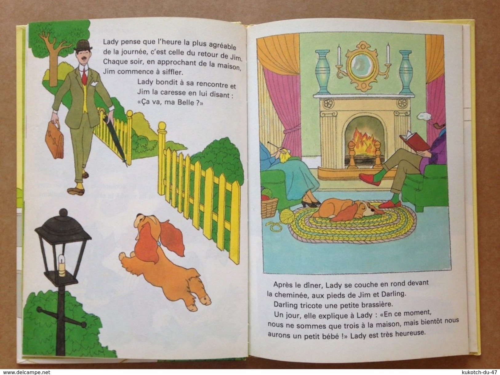 Disney - Mickey Club du livre - La belle et le Clochard (1982)