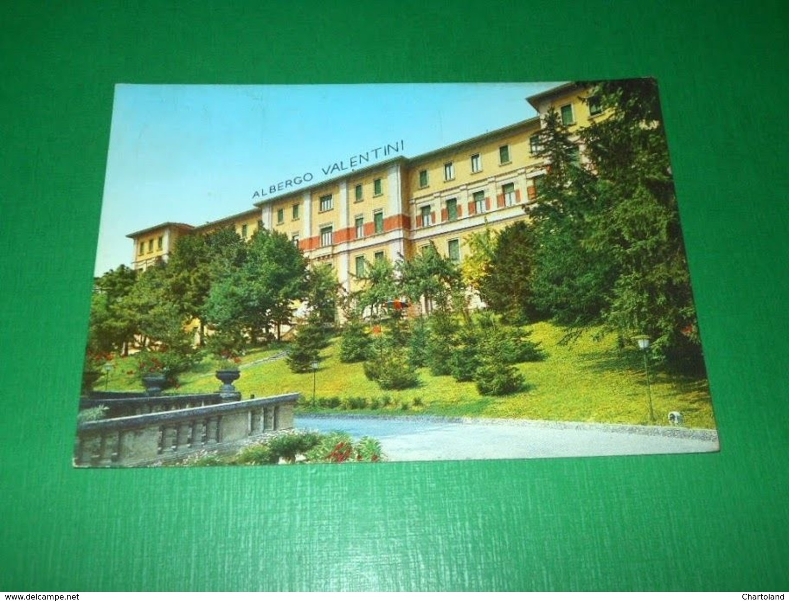 Cartolina Salsomaggiore Terme - Albergo Valentini 1971 - Reggio Nell'Emilia