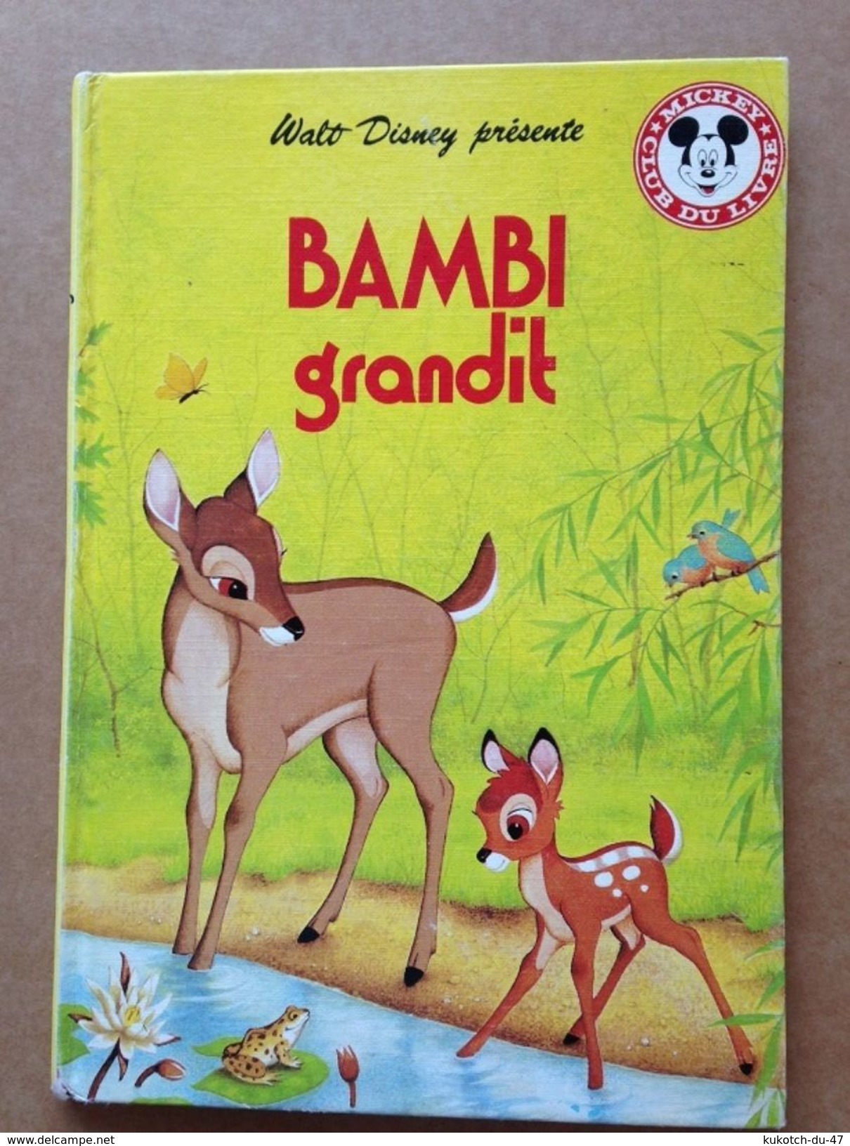 Disney club du livre, Bambi, collection club du livre Mickey