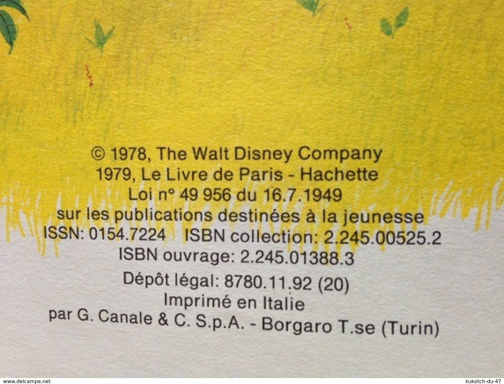 Disney - Mickey Club Du Livre - Bambi Grandit (1992) - Disney