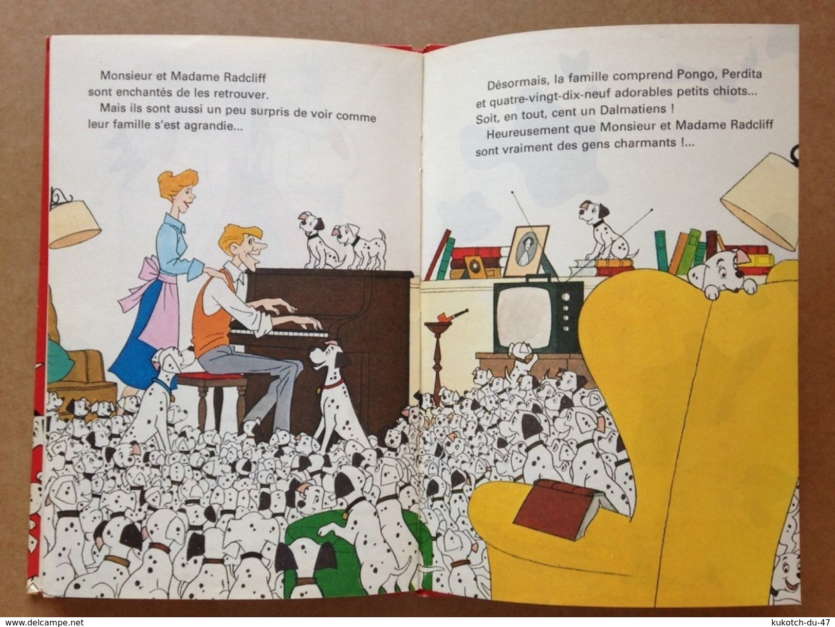 Disney - Mickey Club du livre - Les 101 dalmatiens (1982)