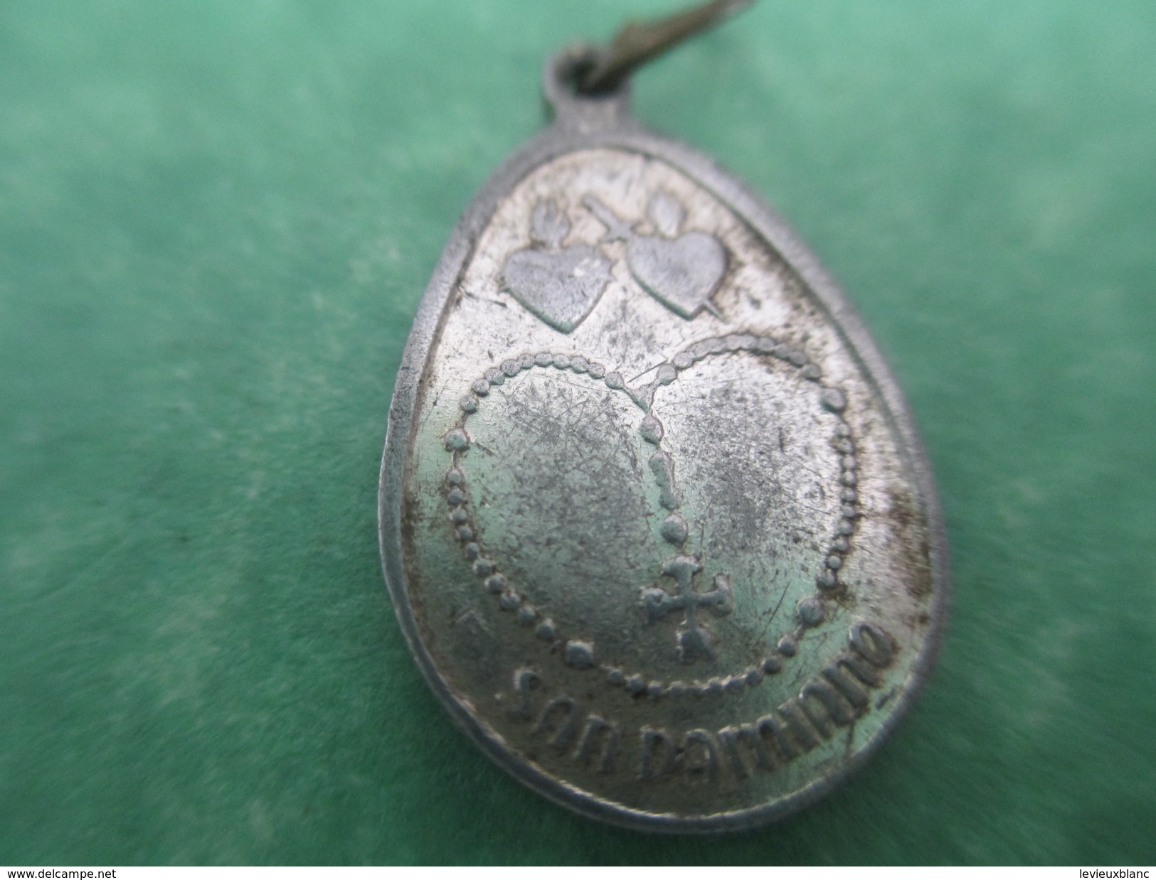 Petite Médaille Religieuse/San Damiano/ Vierge Marie/Fin -XIXéme         CAN404 - Religione & Esoterismo