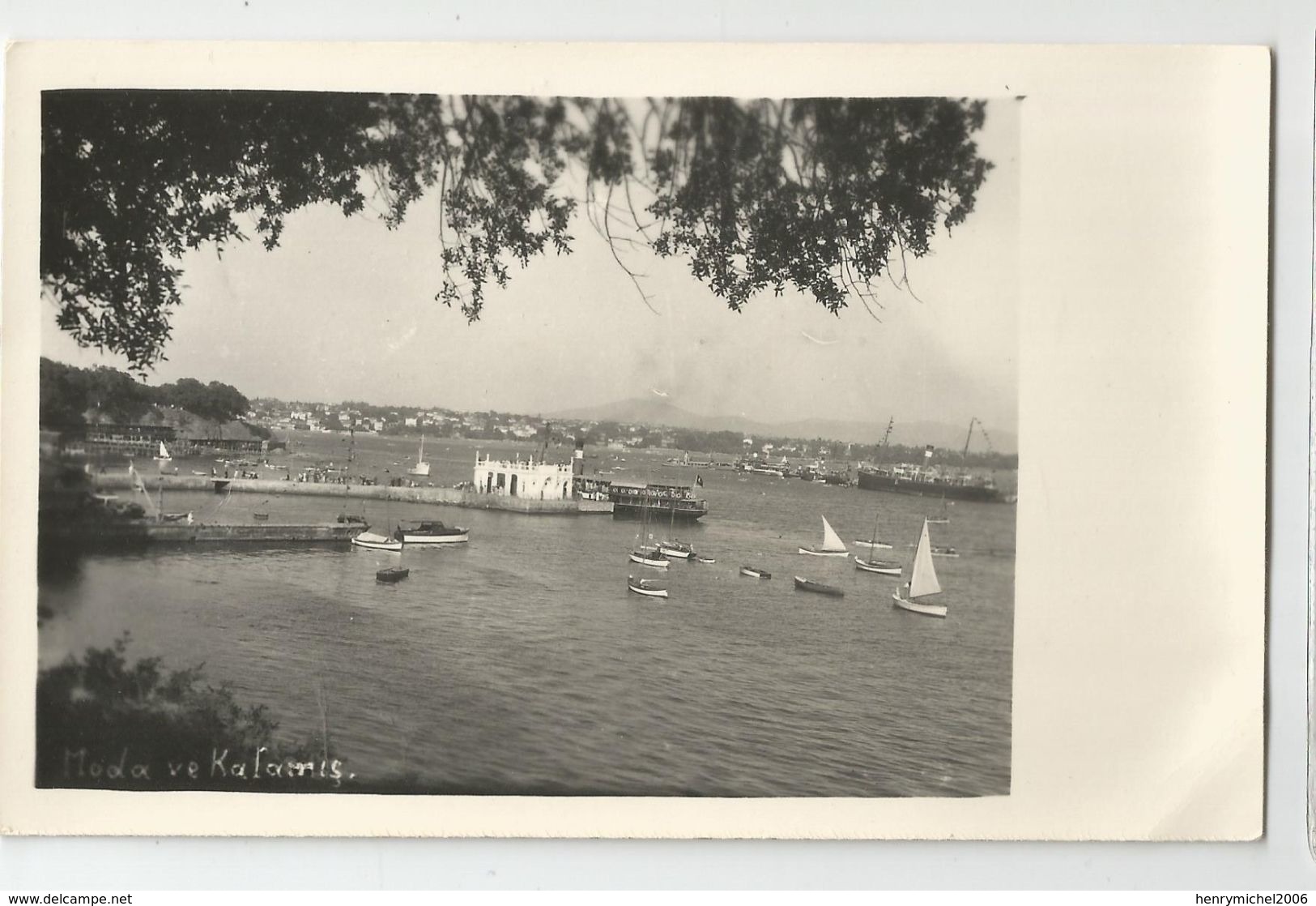 Turquie Carte Photo De Moda Istanbul Bosphore - Turquia