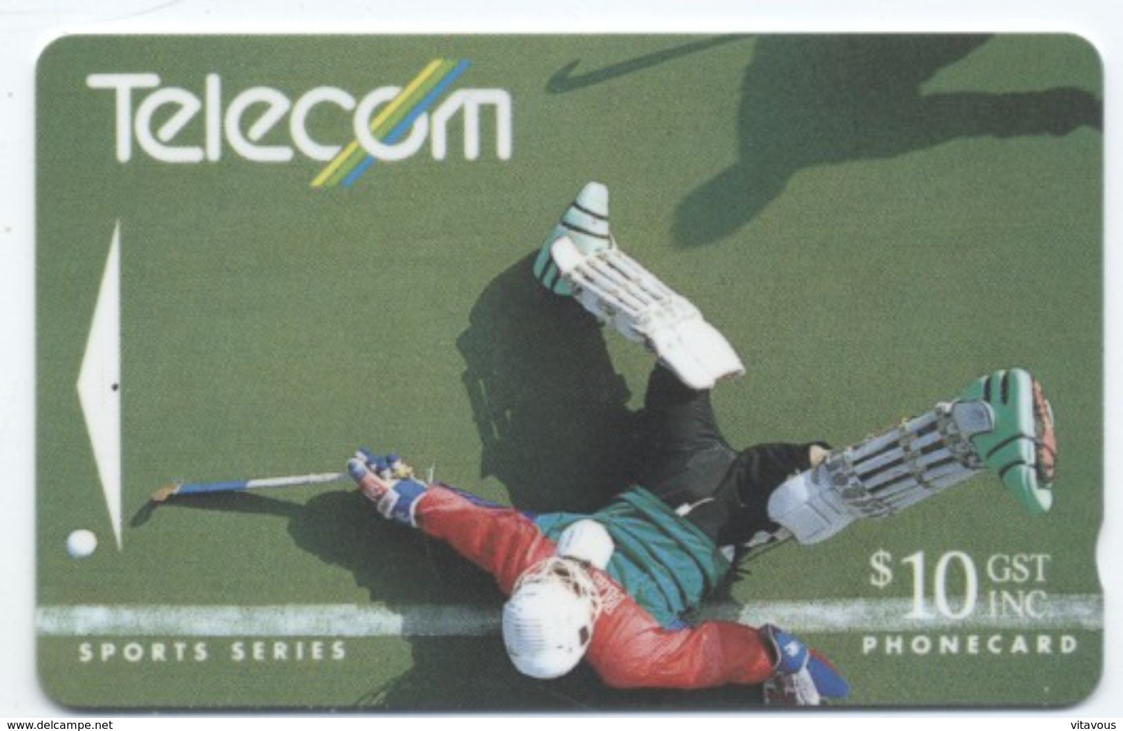 Hockey  Sport Sports Séries Télécarte TELECOM  Phonecard (S. 320) - Nouvelle-Zélande