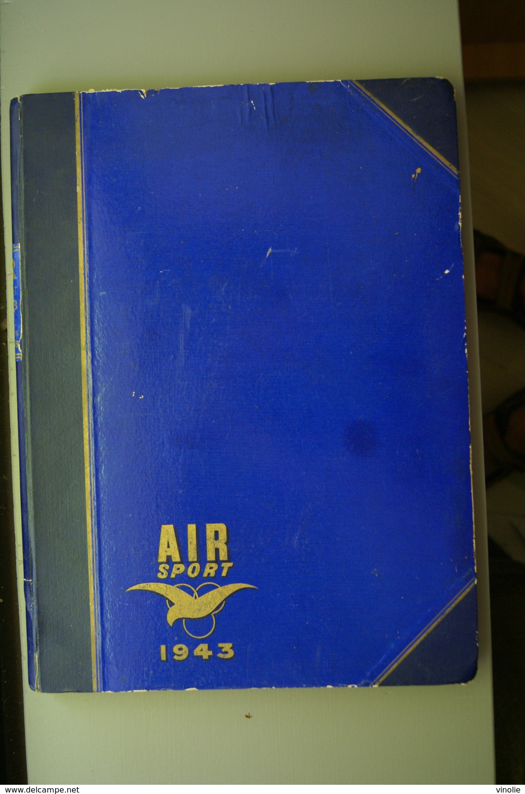 Livre Relié Les 18 Numéros D'air Sport   1943. Voir Photos Des 18 Unes Et Liste Des Articles. - Autres & Non Classés