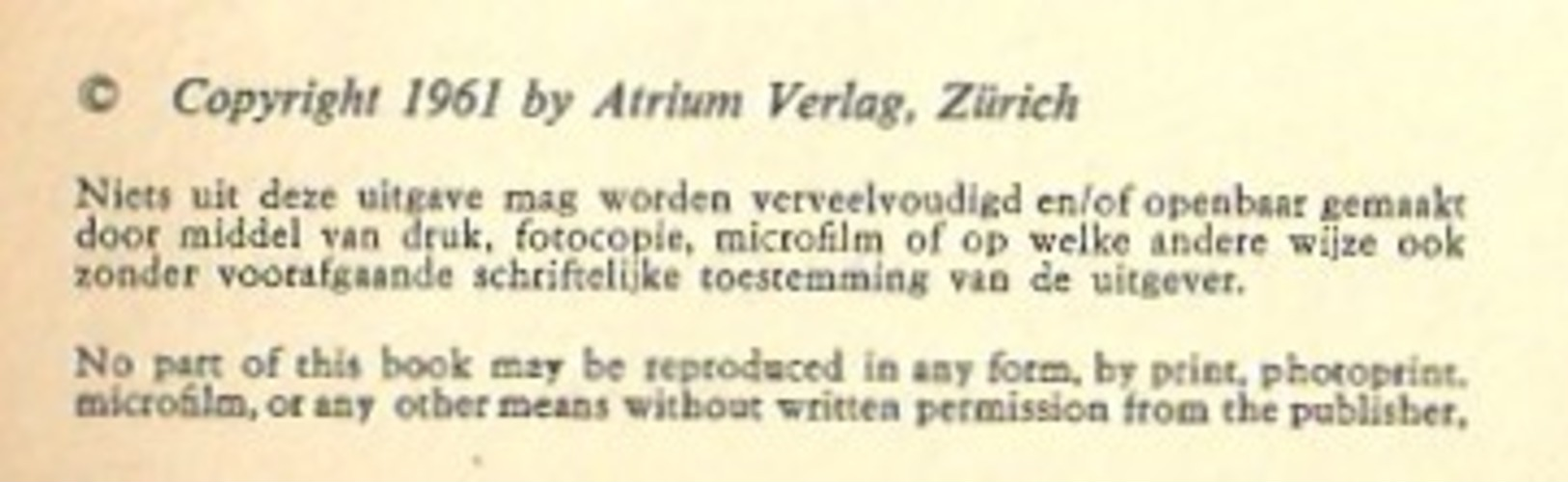 DAGBOEK FEBUARI-AUGUSTUS 1945 - ERICH KASTNER   1961 - War 1939-45