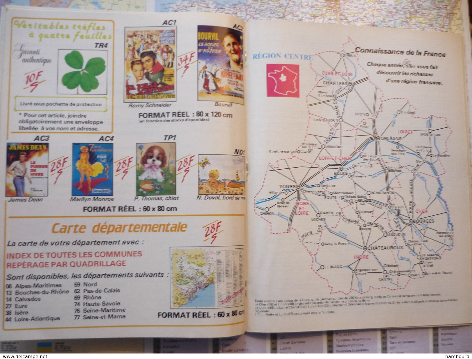 Almanach des PTT 1986 Colley / Enfants et Chèvre / département de la Somme