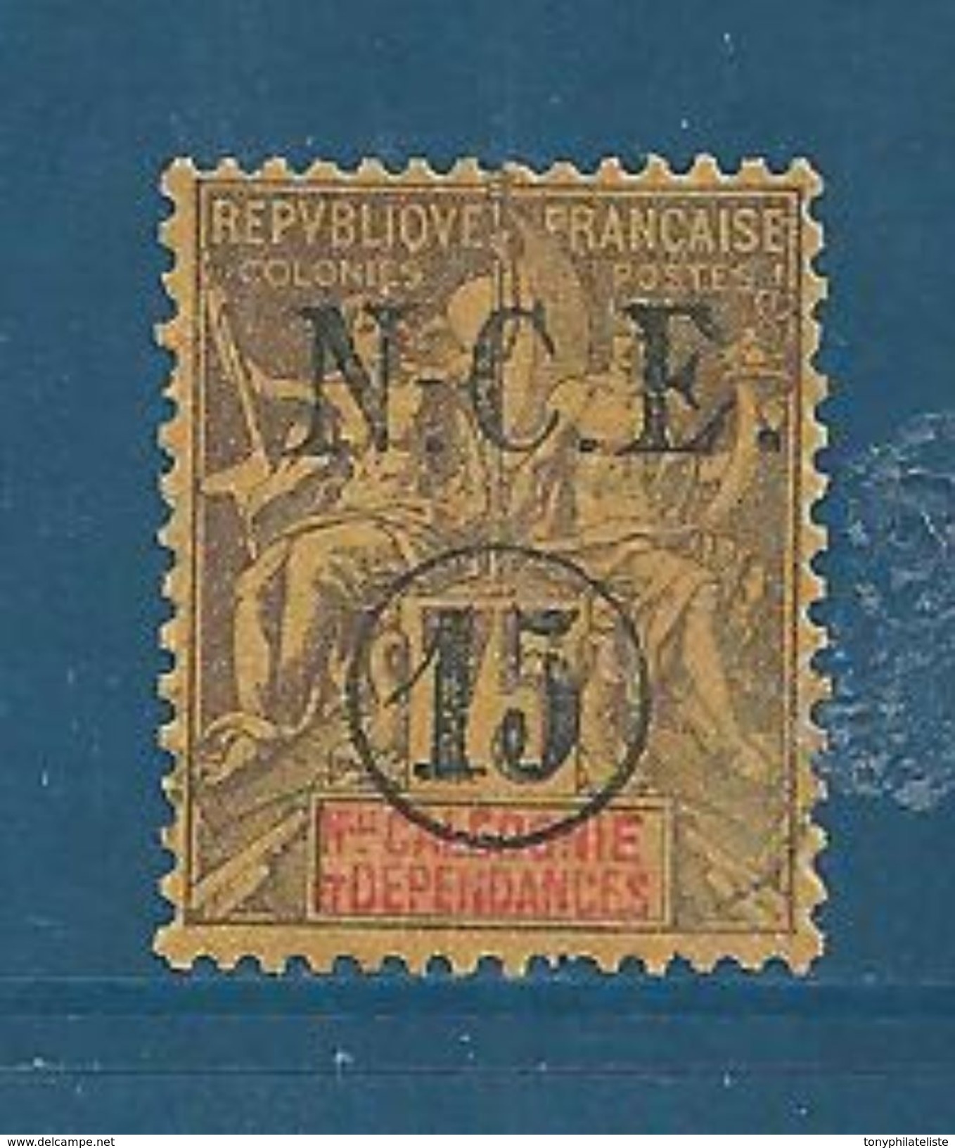 Taxe De Nouvelle Calédonie De 1900/1901  N°57  Neufs * - Timbres-taxe