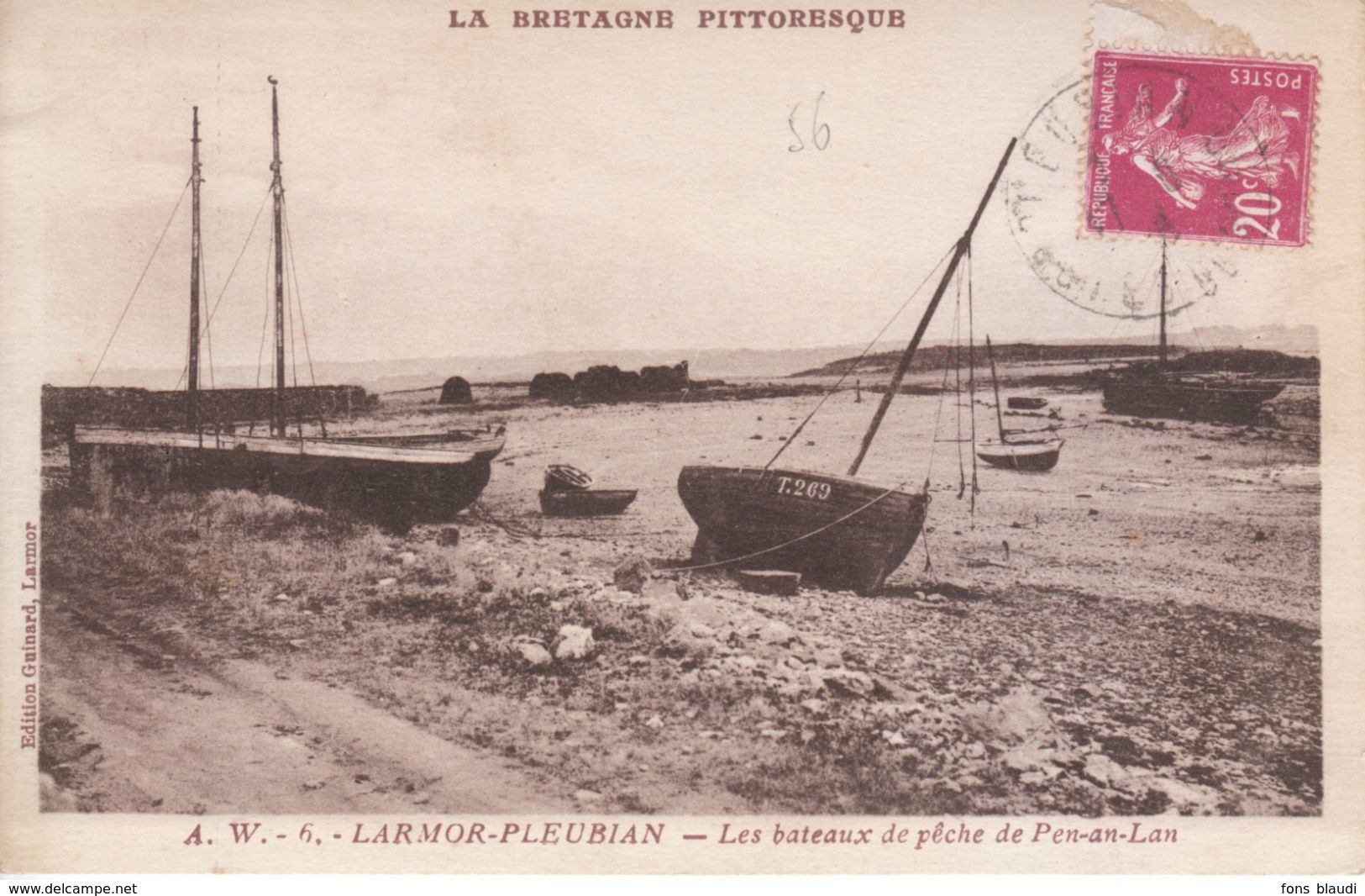 CPA - Pleubian - Larmor-Pleubian Les Bâteaux De Pen-an-Lan - FRANCO DE PORT - Pleubian
