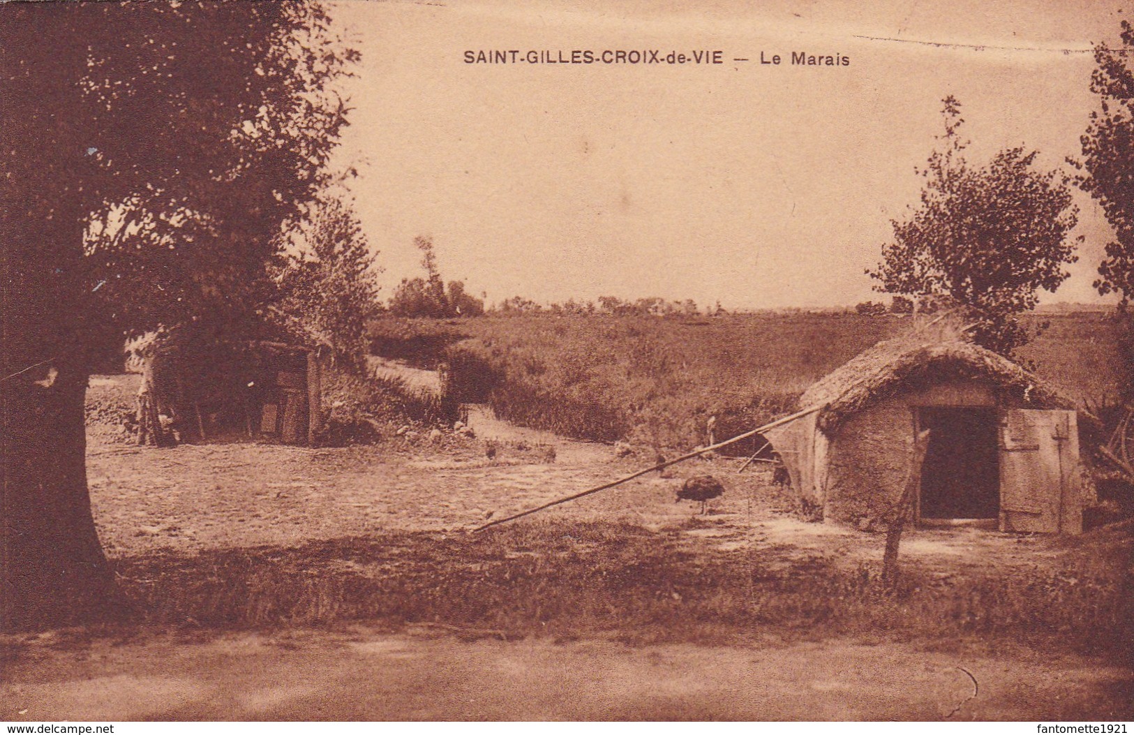 SAINT GILLES CROIX DE VIE LE MARAIS  (dil59) - Saint Gilles Croix De Vie