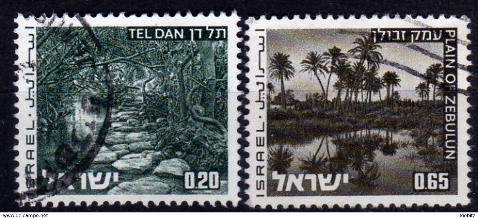 ISRAEL 1973 - MiNr: 598-599  Used - Usados (sin Tab)