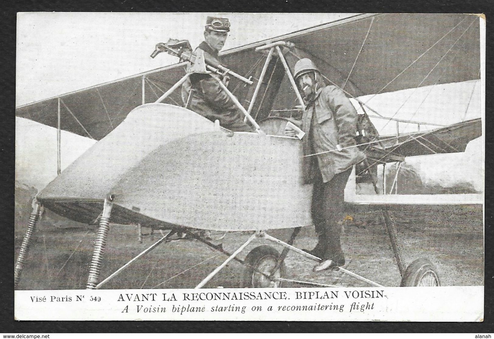 Biplan VOISIN Avant La Reconnaissance (Laureys) - ....-1914: Precursors