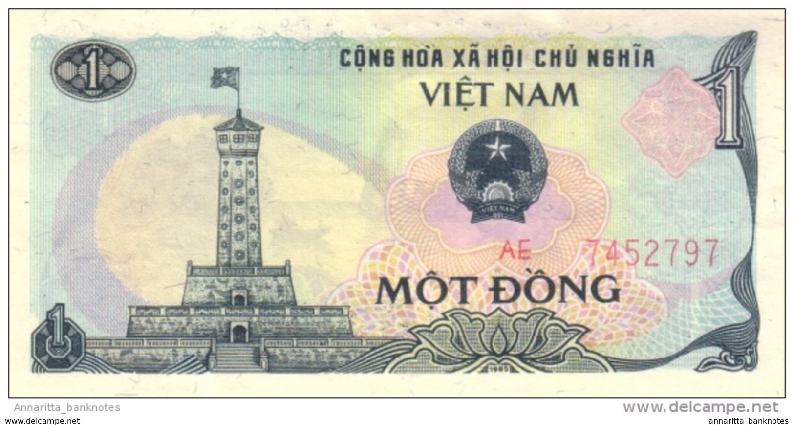 VIETNAM 1 DONG 1985 P-90a NEUF [VN318a] - Viêt-Nam