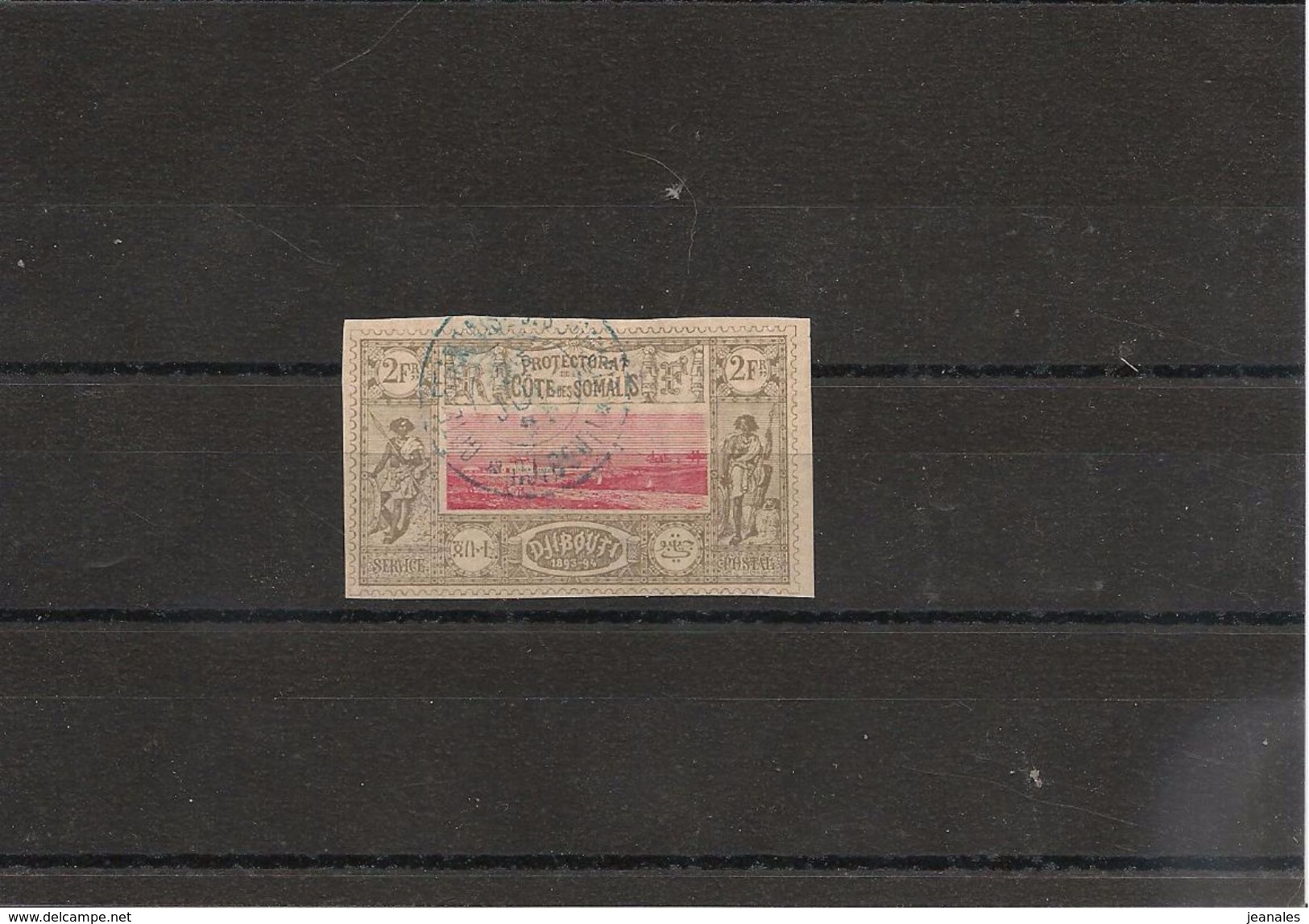 COTE DES SOMALIS N°Y/T : 18 Oblitéré Côte :95,00 &euro; - Used Stamps