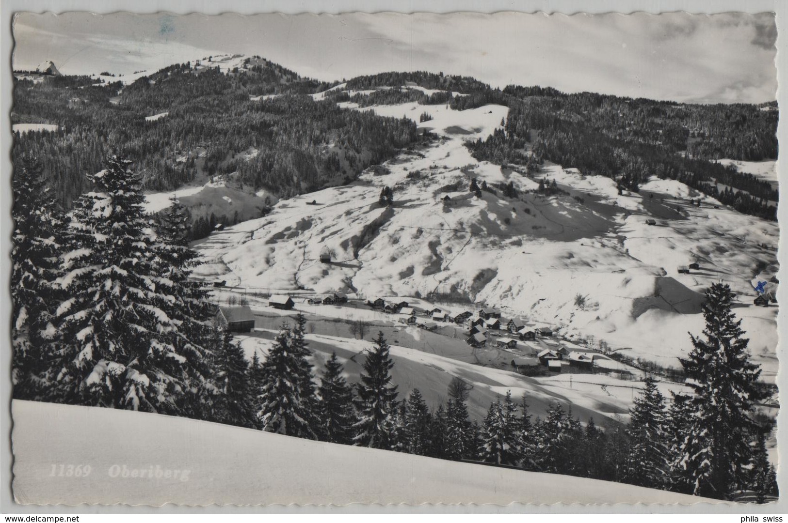 Oberiberg Im Winter En Hiver - Photo: Rud. Suter - Oberiberg