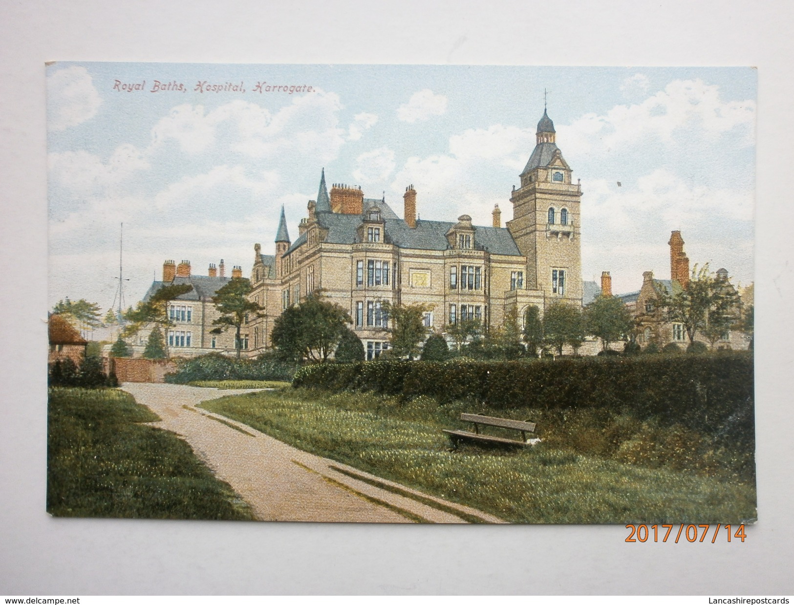 Postcard Royal Baths Hospital Harrogate Boots Cash Chemists Pelham Series My Ref  B11515 - Harrogate
