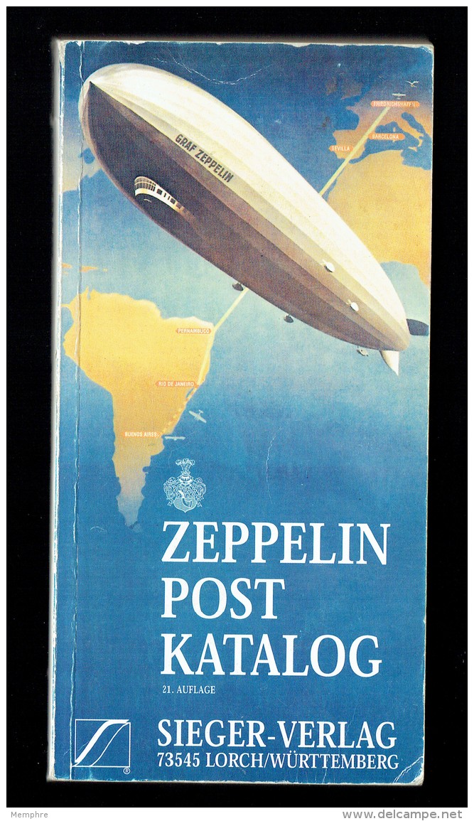 Zeppelin Post Katalogue - 21.Auflage Sieger-Verlag - Allemagne
