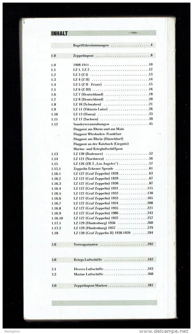 Zeppelin Post Katalogue - 21.Auflage Sieger-Verlag - Allemagne