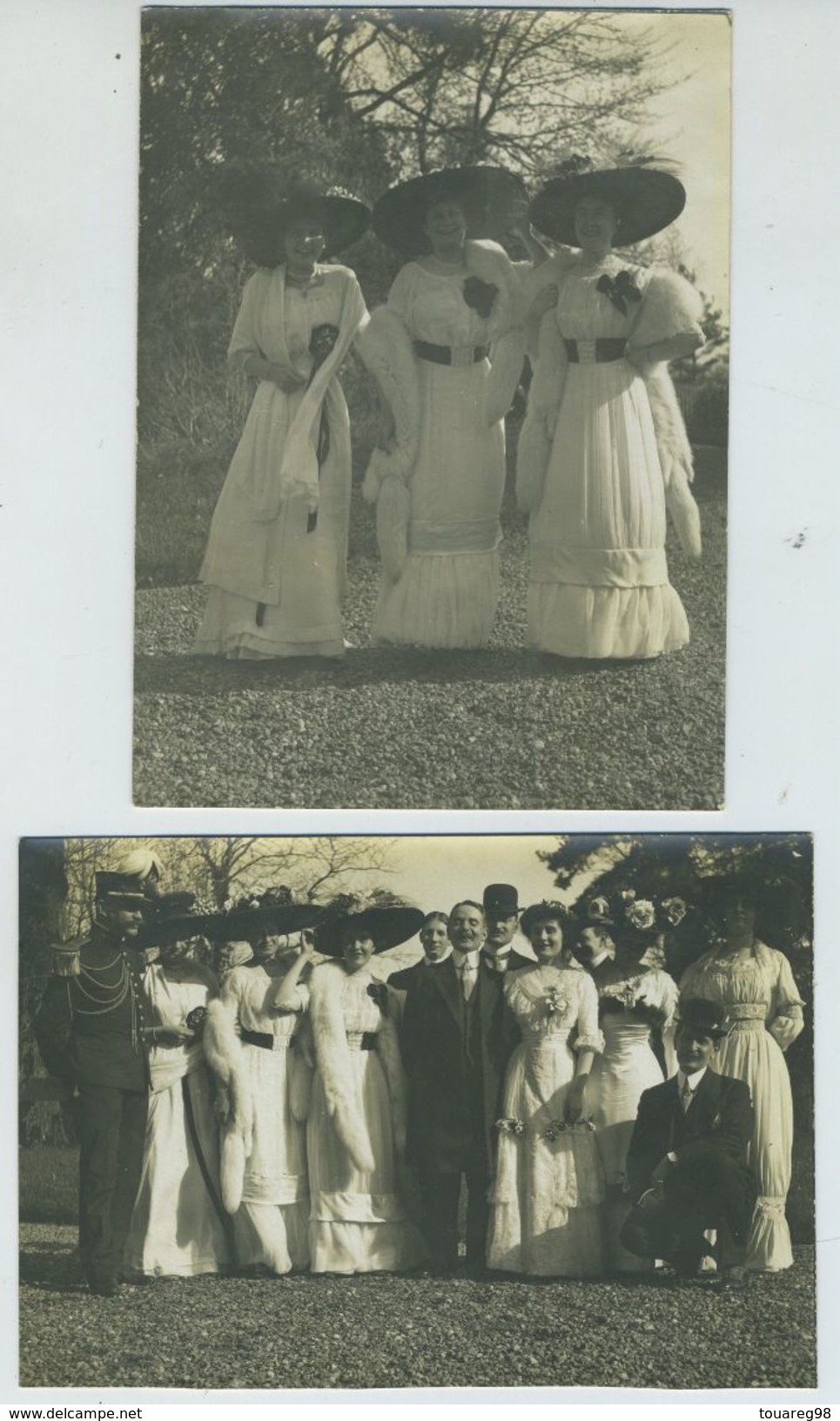 Lot De 8 Photos. La Bazoche Gouet (Eure-et-Loir). Beauregard. 1907-1911. - Lieux
