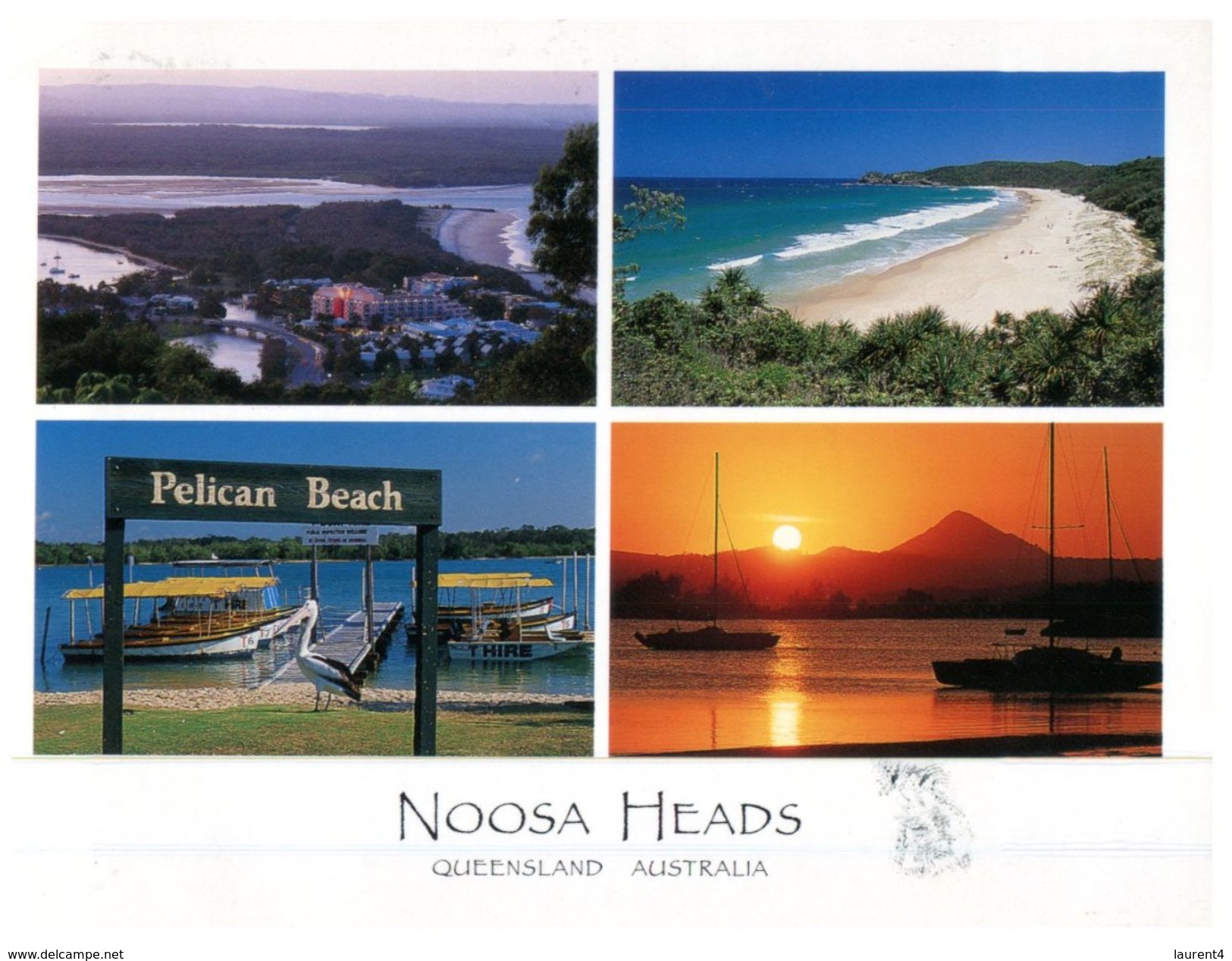 (40) AUSTRALIA - (with Stamp At Back Of Card) - QLD - Noosa Heads - Sunshine Coast