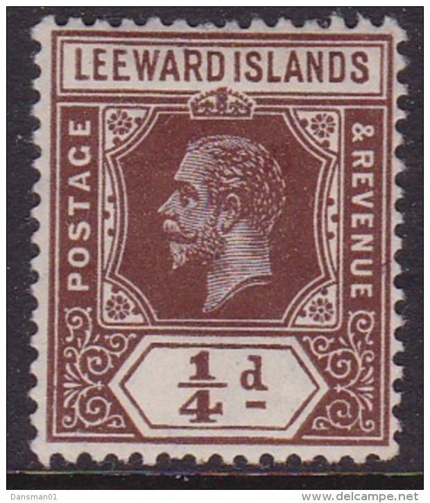 Leeward Islands 1912 Die I SG 46 Mint Hinged - Leeward  Islands