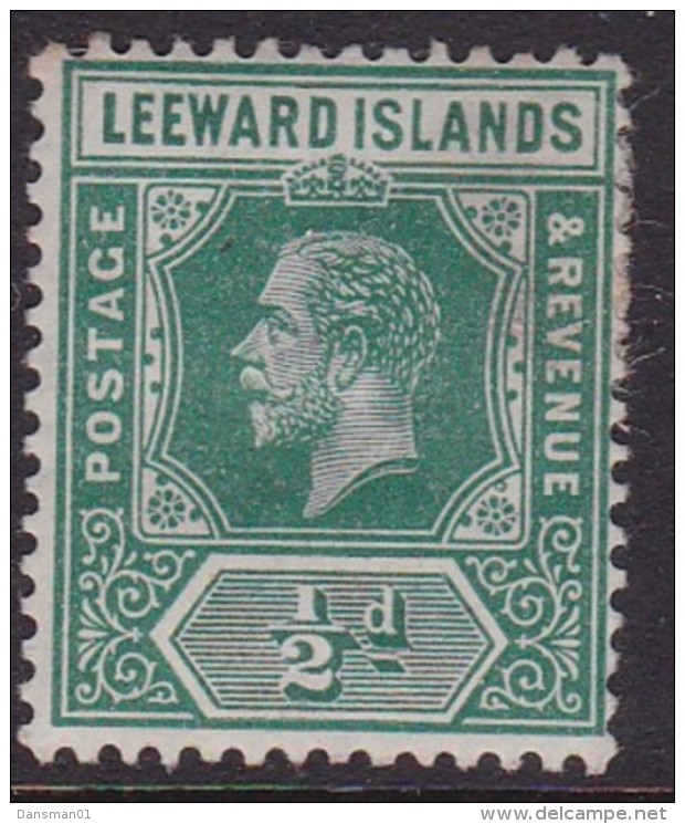 Leeward Islands 1912 Die I SG 47 Mint Hinged - Leeward  Islands