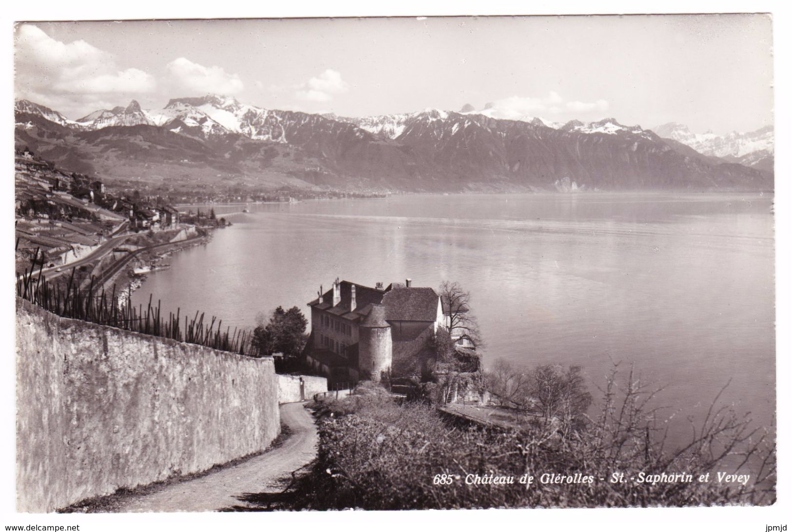 Château De Glérolles - St. Saphorin Et Vevey - N° 685 - G. Sartori - Saint-Saphorin