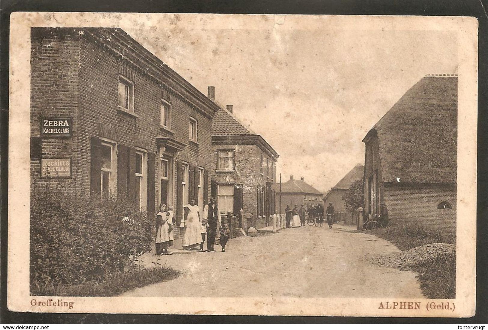 Alphen A/d Maas. Greiffeling.Veldpost 1. 1917 - Andere & Zonder Classificatie