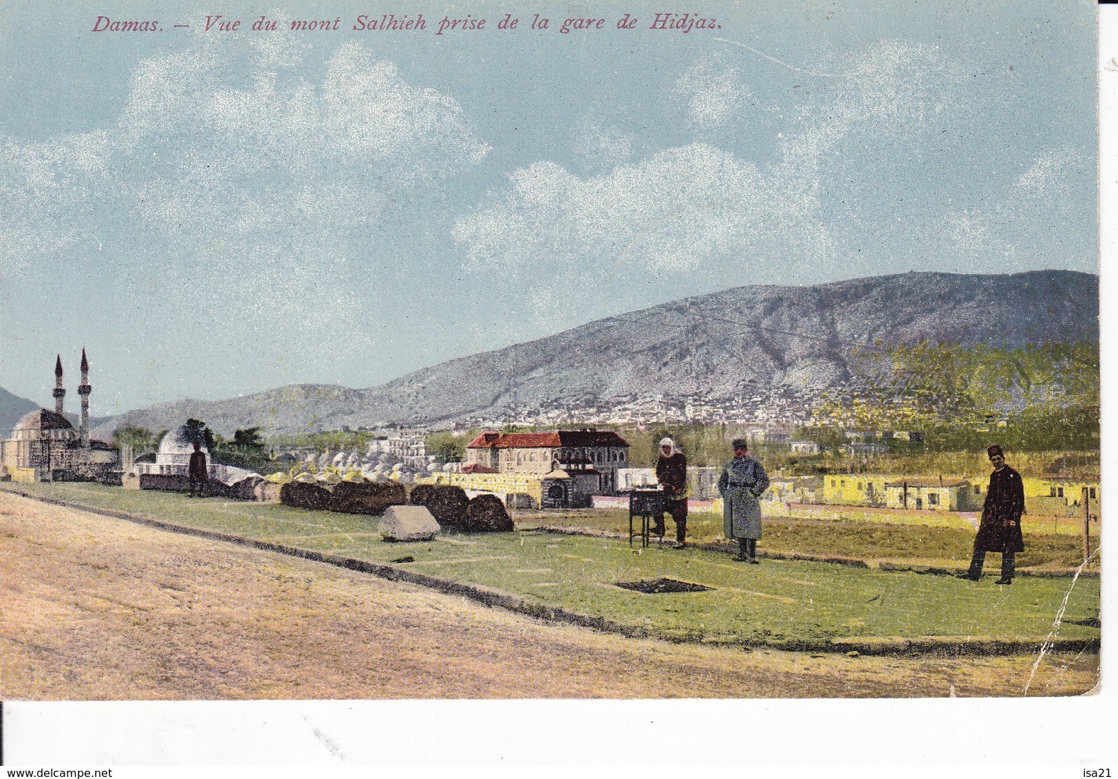 CPA SYRIE Vue Du Mont Salhieh Prise De La Gare De Hidjas - Syrië