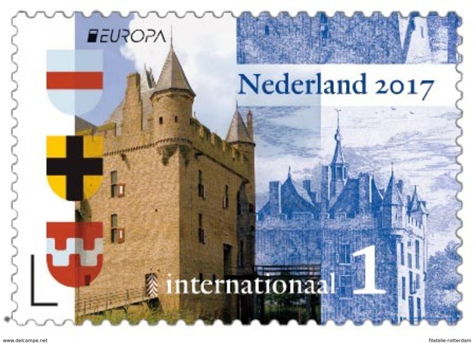 Nederland / The Netherlands - Postfris/MNH - Nederlandse Kastelen 2017 - Ongebruikt