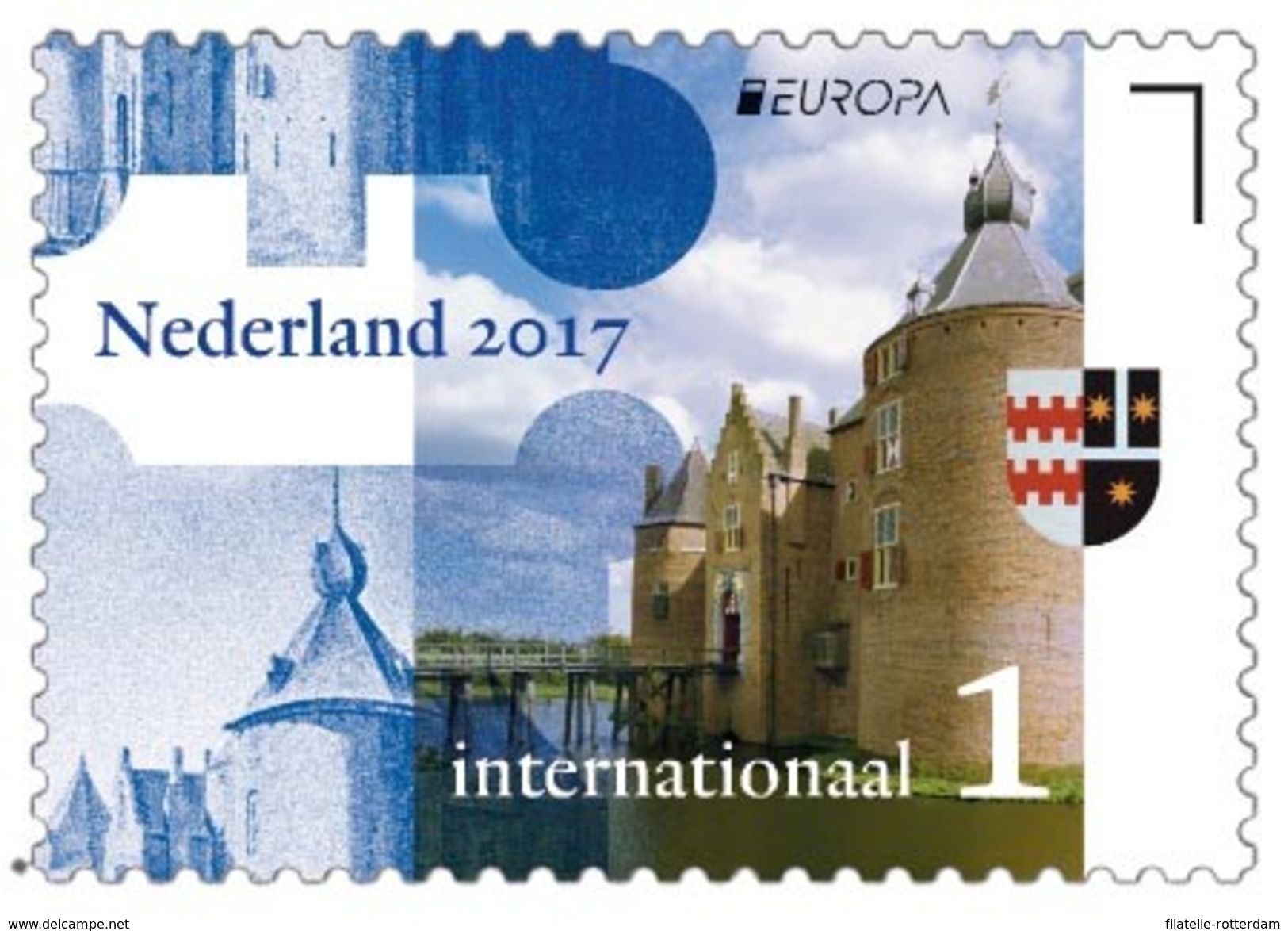 Nederland / The Netherlands - Postfris/MNH - Nederlandse Kastelen 2017 - Neufs