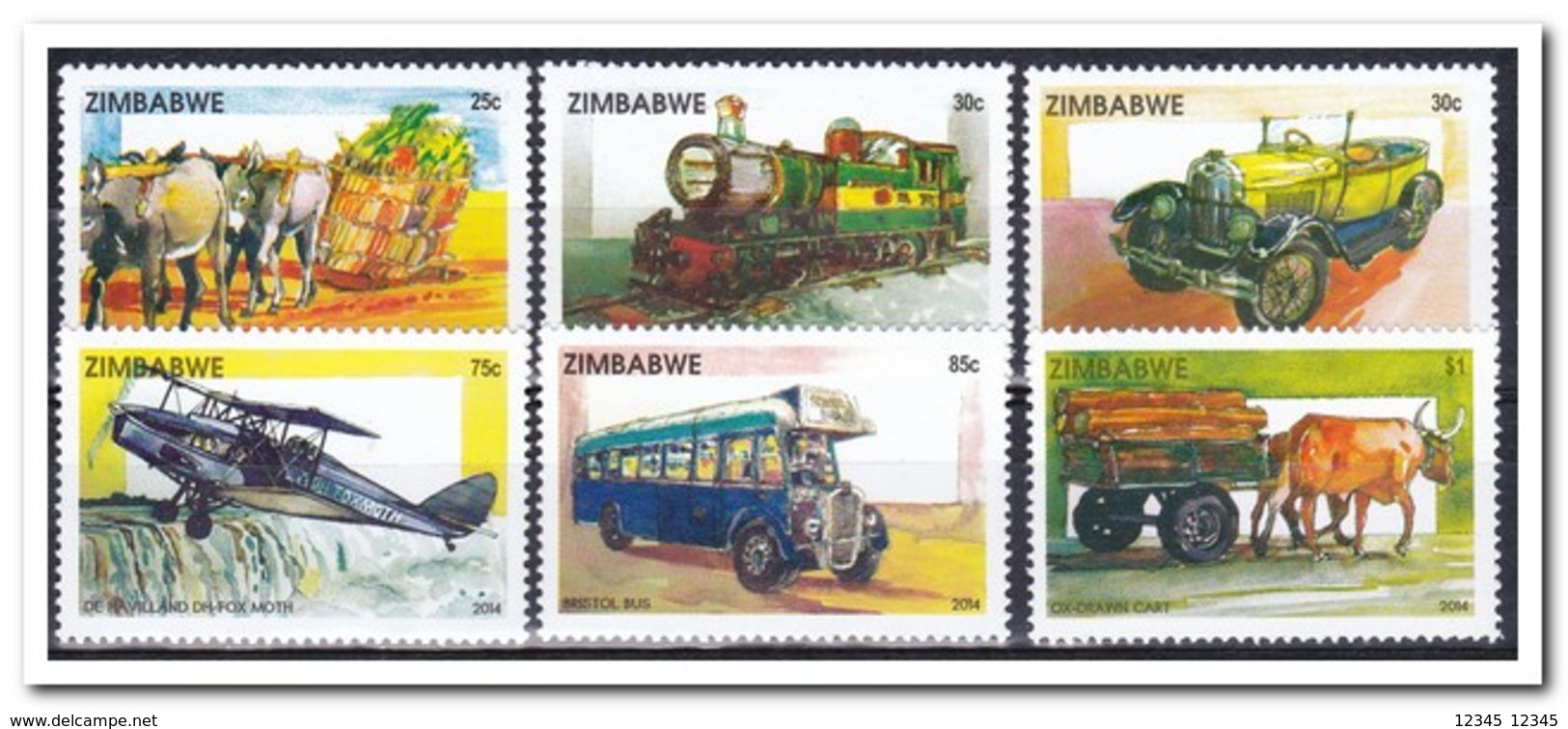 Zimbabwe 2014, Postfris MNH, Transport - Zimbabwe (1980-...)