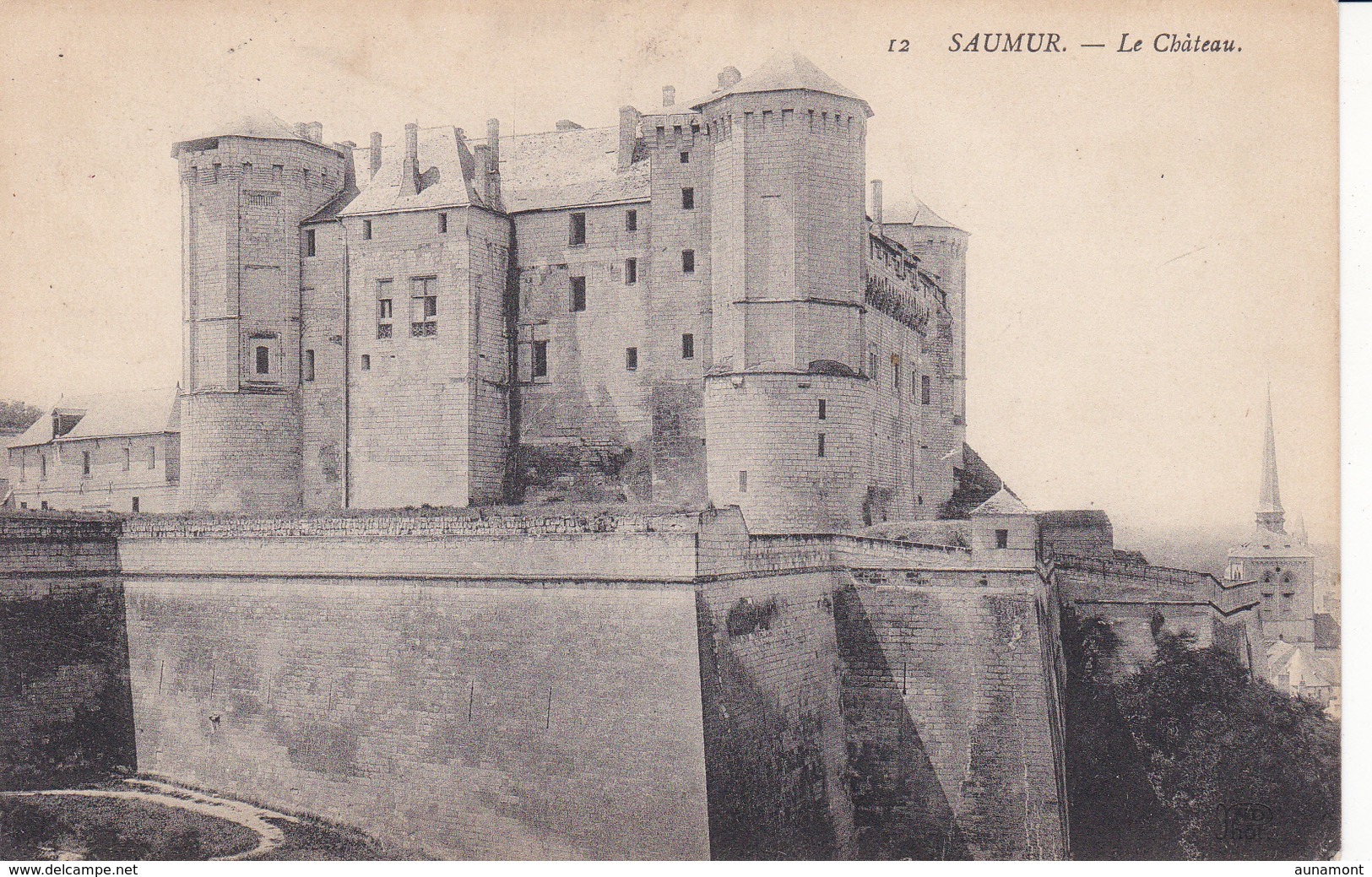 Francia--Saumur--1910--Le Chateau-- - Castillos