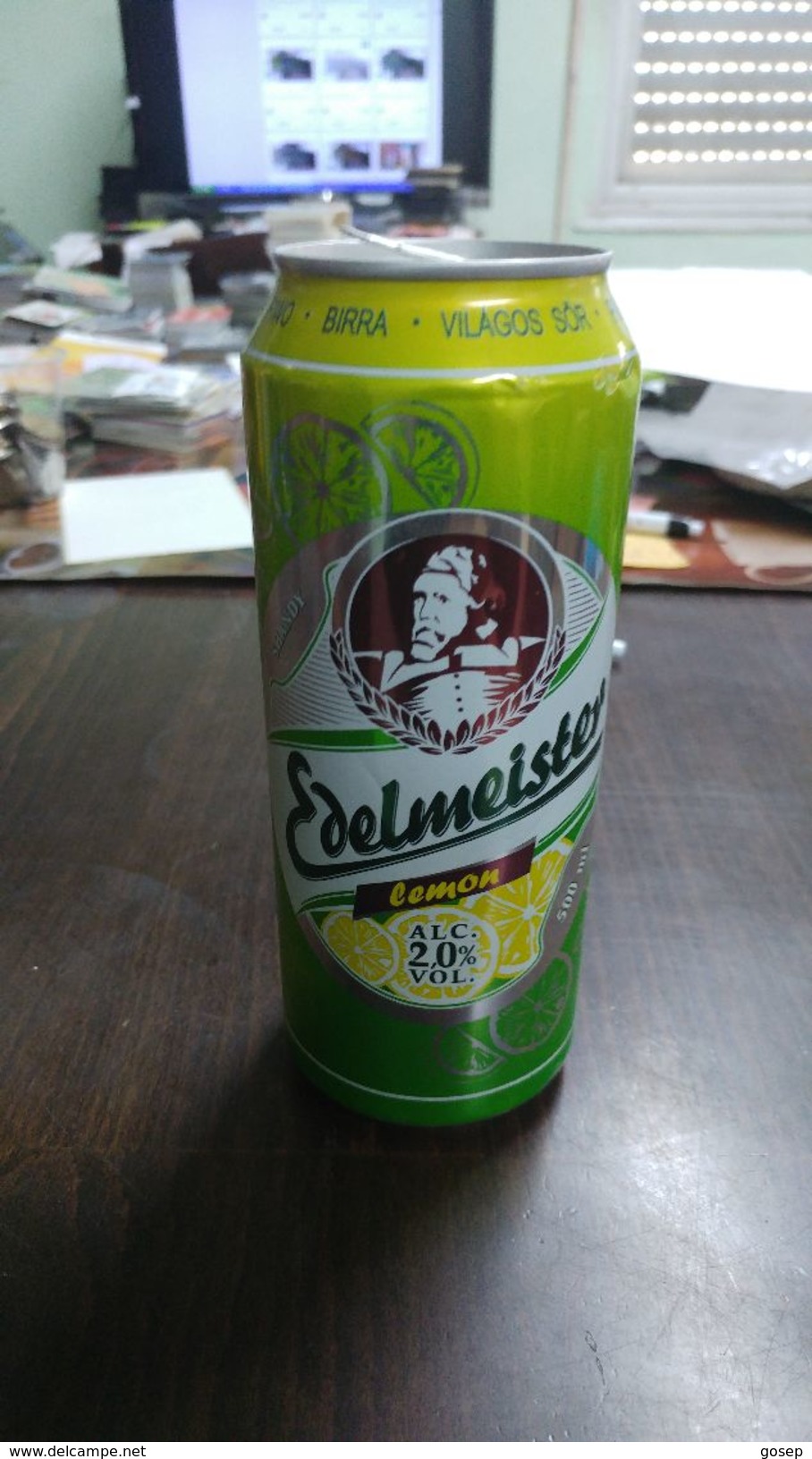 Polska- Beer. Cans-allmiistar-(2%)-(500ml)-good - Cannettes