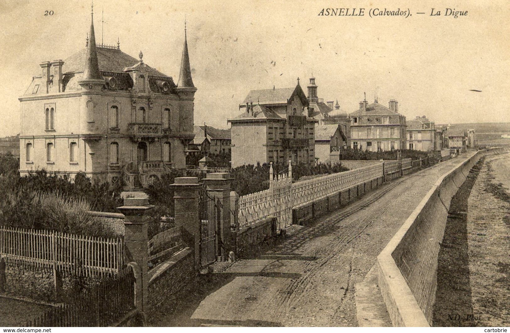 14 ASNELLE - La Digue - ND Phot. N° 20 - Autres & Non Classés